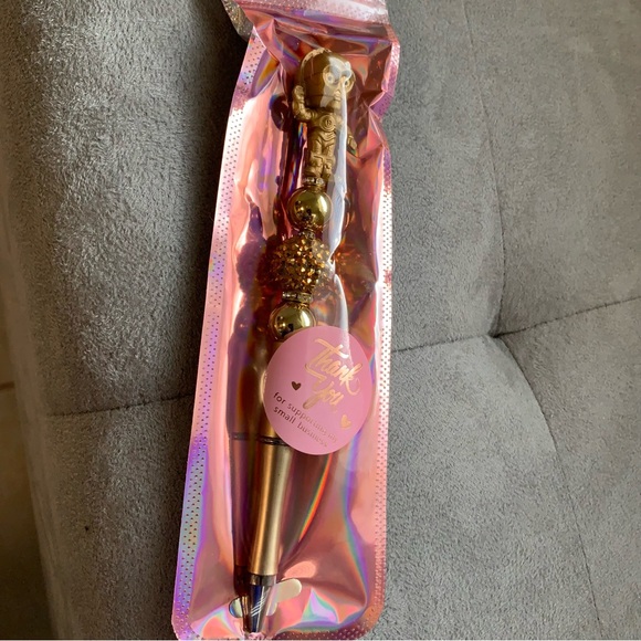 Star Wars C-3PO Gold Tone Character Handmade Pen - Picture 6 of 10